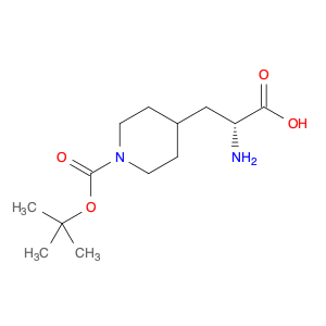 1217644-86-4 (2R)-2-amino-3-{1-[(tert-butoxy)carbonyl]piperidin-4-yl}propanoic acid