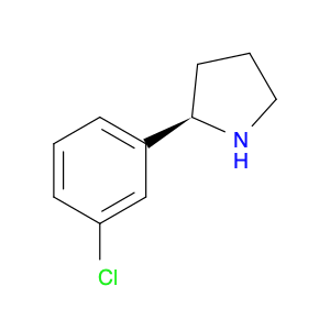 1217756-62-1 (2R)-2-(3-CHLOROPHENYL)PYRROLIDINE