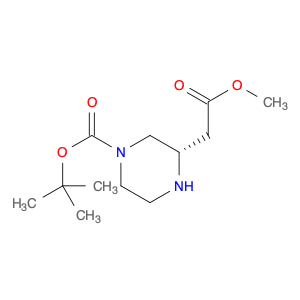 1217810-25-7 (S)-3-METHOXYCARBONYLMETHYL-PIPERAZINE-1-CARBOXYLIC ACID TERT-BUTYL ESTER