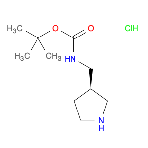 1217858-20-2 Carbamic acid, N-[(3R)-3-pyrrolidinylmethyl]-, 1,1-dimethylethyl ester, hydrochloride (1:1)