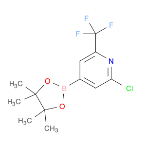 1218790-05-6 Pyridine, 2-chloro-4-(4,4,5,5-tetramethyl-1,3,2-dioxaborolan-2-yl)-6-(trifluoromethyl)-