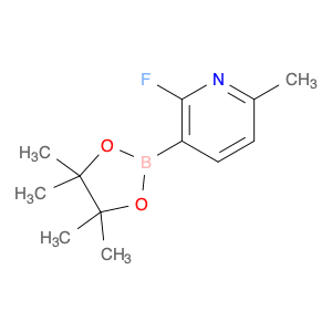 1218790-38-5 Pyridine, 2-fluoro-6-methyl-3-(4,4,5,5-tetramethyl-1,3,2-dioxaborolan-2-yl)-