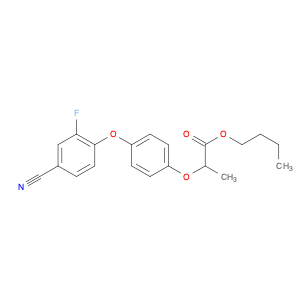 122008-82-6 Propanoic acid, 2-[4-(4-cyano-2-fluorophenoxy)phenoxy]-, butyl ester