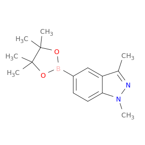 1H-Indazole, 1,3-dimethyl-5-(4,4,5,5-tetramethyl-1,3,2-dioxaborolan-2-yl)-