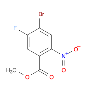 Benzoic acid, 4-bromo-5-fluoro-2-nitro-, methyl ester