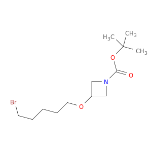 1221715-90-7 tert-Butyl 3-(5-bromopentyloxy)azetidine-1-carboxylate