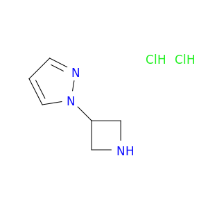 1221715-95-2 1H-Pyrazole, 1-(3-azetidinyl)-, hydrochloride (1:2)