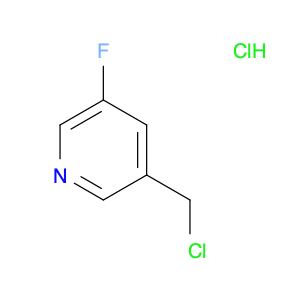 1222556-83-3 Pyridine, 3-(chloromethyl)-5-fluoro-, hydrochloride (1:1)