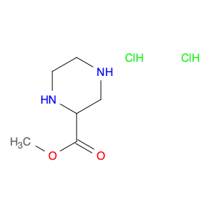 2-Piperazinecarboxylic acid, methyl ester, hydrochloride (1:2)