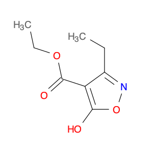 4-Isoxazolecarboxylic acid, 3-ethyl-5-hydroxy-, ethyl ester