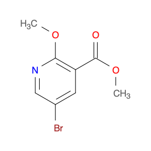 3-Pyridinecarboxylic acid, 5-bromo-2-methoxy-, methyl ester