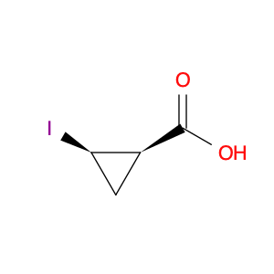 122676-92-0 Cyclopropanecarboxylic acid, 2-iodo-, (1R,2R)-rel-