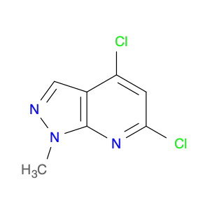 1H-Pyrazolo[3,4-b]pyridine, 4,6-dichloro-1-methyl-