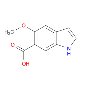 1227271-01-3 1H-Indole-6-carboxylic acid, 5-methoxy-