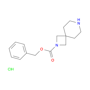 2,​7-​diazaspiro[3.5]​nonane-​2-​carboxylic acid, phenylmethyl ester, hydrochloride (1:1)