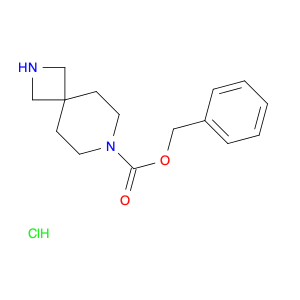 2,7-Diazaspiro[3.5]nonane-7-carboxylic acid, phenylmethyl ester, hydrochloride (1:1)