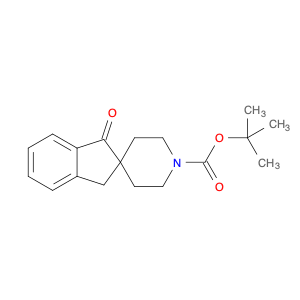 1228079-29-5 Spiro[2H-indene-2,4'-piperidine]-1'-carboxylic acid, 1,3-dihydro-1-oxo-, 1,1-dimethylethyl ester