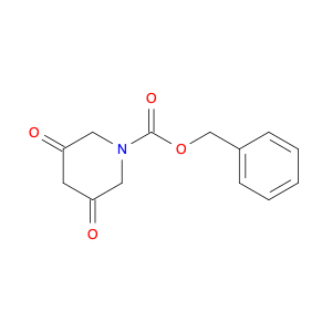 1-Piperidinecarboxylic acid, 3,5-dioxo-, phenylmethyl ester