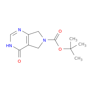 1229455-14-4 6H-Pyrrolo[3,4-d]pyrimidine-6-carboxylic acid, 3,4,5,7-tetrahydro-4-oxo-, 1,1-dimethylethyl ester