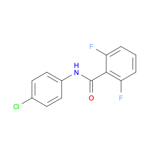 Benzamide, N-(4-chlorophenyl)-2,6-difluoro-