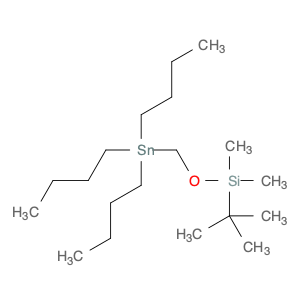 123061-64-3 Silane, (1,1-dimethylethyl)dimethyl[(tributylstannyl)methoxy]-