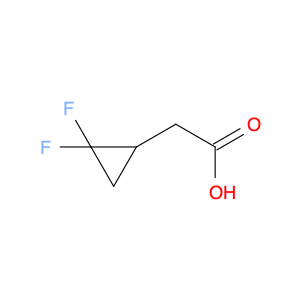 Cyclopropaneacetic acid, 2,2-difluoro-