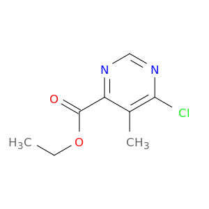 4-Pyrimidinecarboxylic acid, 6-chloro-5-methyl-, ethyl ester