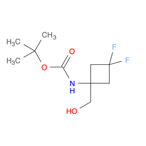 Carbamic acid, N-[3,3-difluoro-1-(hydroxymethyl)cyclobutyl]-, 1,1-dimethylethyl ester