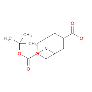 1233323-61-9 3-Oxa-9-azabicyclo[3.3.1]nonane-7,9-dicarboxylic acid, 9-(1,1-dimethylethyl) ester