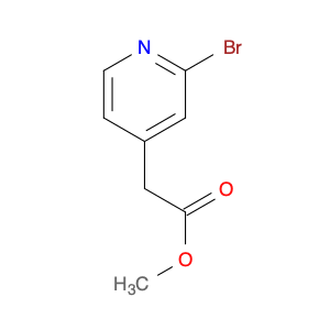 1234217-58-3 4-Pyridineacetic acid, 2-bromo-, methyl ester