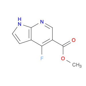 1234615-74-7 1H-Pyrrolo[2,3-b]pyridine-5-carboxylic acid, 4-fluoro-, methyl ester