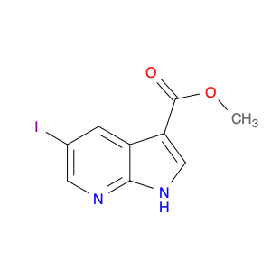 1H-Pyrrolo[2,3-b]pyridine-3-carboxylic acid, 5-iodo-, methyl ester