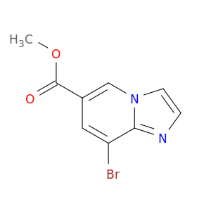 Imidazo[1,2-a]pyridine-6-carboxylic acid, 8-bromo-, methyl ester