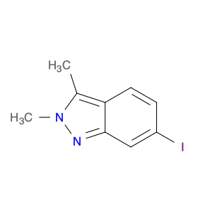 2H-Indazole, 6-iodo-2,3-dimethyl-