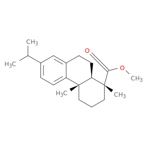 1-Phenanthrenecarboxylic acid, 1,2,3,4,4a,9,10,10a-octahydro-1,4a-dimethyl-7-(1-methylethyl)-, methyl ester, (1R,4aS,10aR)-