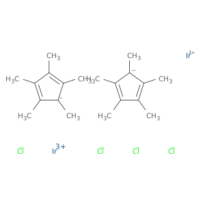 Iridium,di-m-chlorodichlorobis[(1,2,3,4,5-h)-1,2,3,4,5-pentamethyl-2,4-cyclopentadien-1-yl]di-