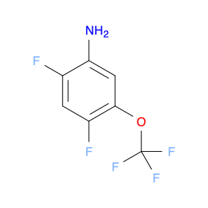 123572-59-8 Benzenamine, 2,4-difluoro-5-(trifluoromethoxy)-