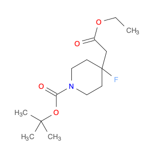 1235842-48-4 4-Piperidineacetic acid, 1-[(1,1-diMethylethoxy)carbonyl]-4-fluoro-, ethyl ester