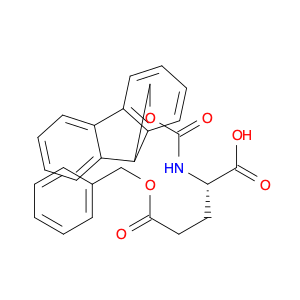 123639-61-2 L-Glutamic acid, N-[(9H-fluoren-9-ylmethoxy)carbonyl]-, 5-(phenylmethyl)ester