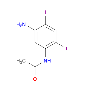 123765-81-1 N-(5-amino-2,4-diiodo-phenyl)acetamide