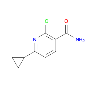 1237954-57-2 2-chloro-6-cyclopropyl-pyridine-3-carboxamide