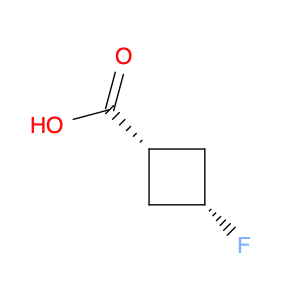 Cyclobutanecarboxylic acid, 3-fluoro-, cis-