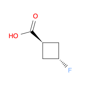 Cyclobutanecarboxylic acid, 3-fluoro-, trans-