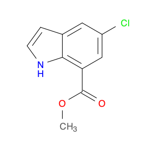 1H-Indole-7-carboxylic acid, 5-chloro-, methyl ester