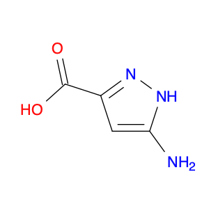 124004-31-5 1H-Pyrazole-3-carboxylic acid, 5-amino-