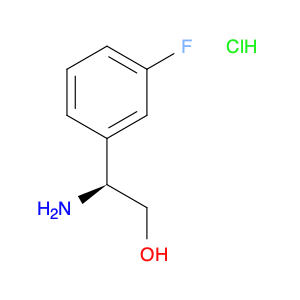 1240480-36-7 (2S)-2-AMINO-2-(3-FLUOROPHENYL)ETHAN-1-OL HCL