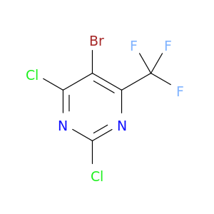 1240622-62-1 Pyrimidine, 5-bromo-2,4-dichloro-6-(trifluoromethyl)-