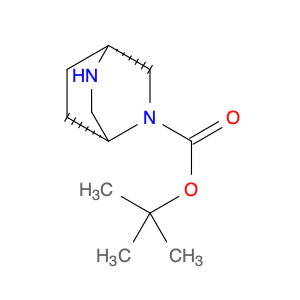 1240782-81-3 2,5-Diazabicyclo[2.2.2]octane-2-carboxylic acid, 1,1-dimethylethyl ester, (1R,4R)-