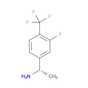 1241683-05-5 (1S)-1-[3-FLUORO-4-(TRIFLUOROMETHYL)PHENYL]ETHYLAMINE