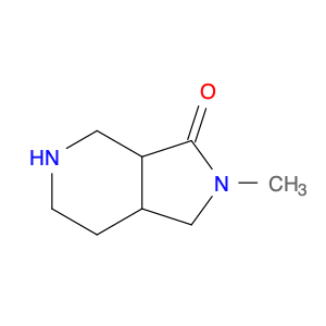 1242336-75-9 (3aR,7aR)-2-Methyl-octahydro-3H-pyrrolo[3,4-c]pyridin-3-one